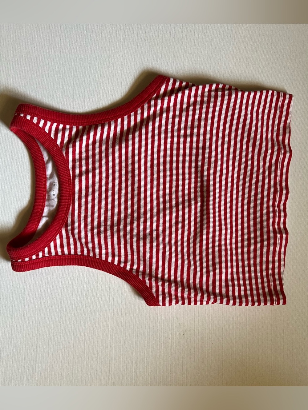 Offline By Aerie Ribbed Tank Top with built in sports bra
